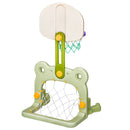 Porta da Calcio Canestro Basket 2 in 1 per Bambini dai 3 Anni -7