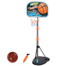 Set Canestro per Bambini con Palla da Basket e Pompa Gonfiaggio -1