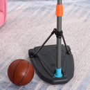 Set Canestro per Bambini con Palla da Basket e Pompa Gonfiaggio -8