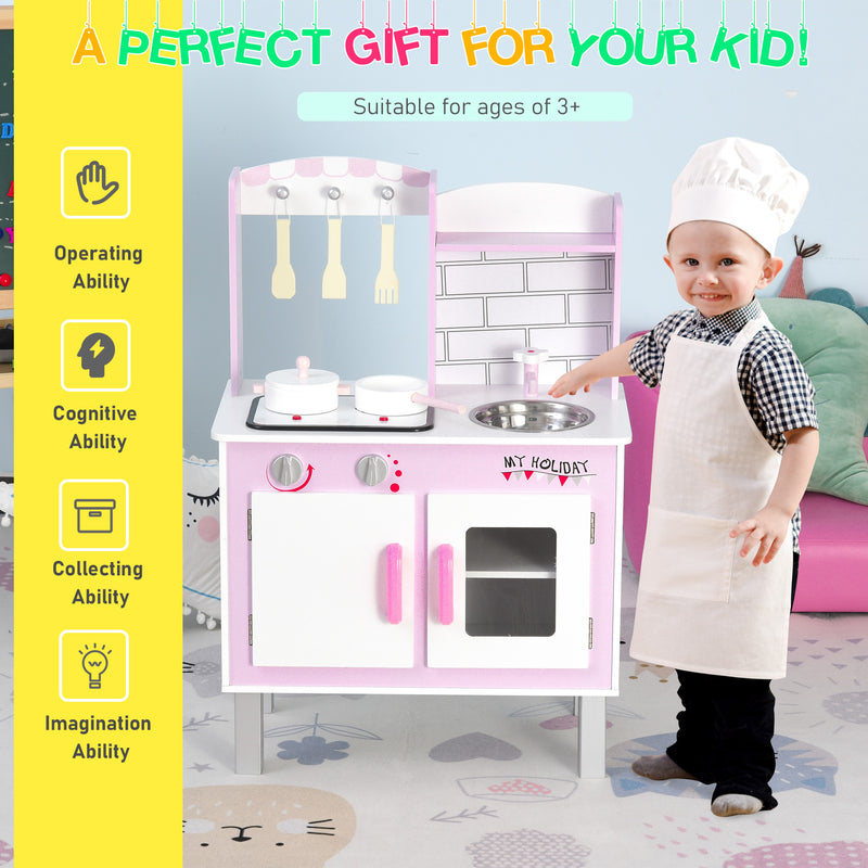 Cucina in Legno per Bambini con Luci e Suoni, altezza 104 cm – The Toys  Store