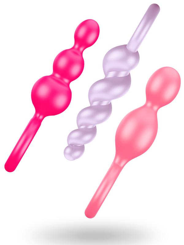 Satisfyer - Set 3 Plug colorati Vari Colori – acquista su Giordano Shop