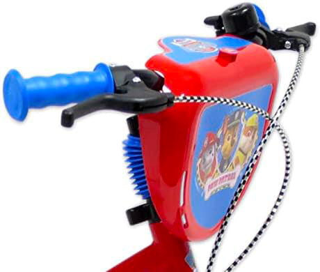 Bicicletta per Bambino 14" 2 Freni Paw Patrol Rossa - Rossa/blu-4