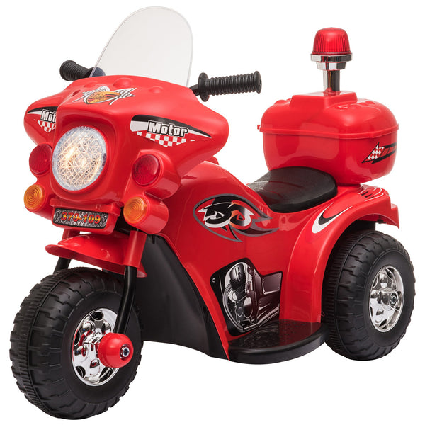 Moto Elettrica Police per Bambini 6V   Rossa prezzo