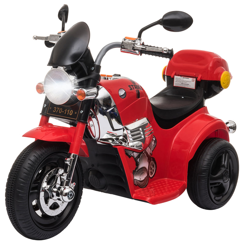 Moto Elettrica per Bambini 6V 3 Ruote Nera e Blu – acquista su Giordano Shop
