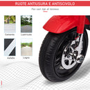 Moto Elettrica per Bambini 6V Rossa-6