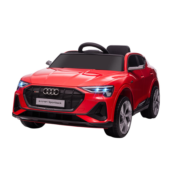 Macchina Elettrica per Bambini 12V con Licenza Audi E-Tron Sportback Rossa acquista