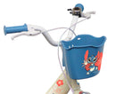 Bicicletta per Bambina 16" 2 Freni Stitch Bianca-2