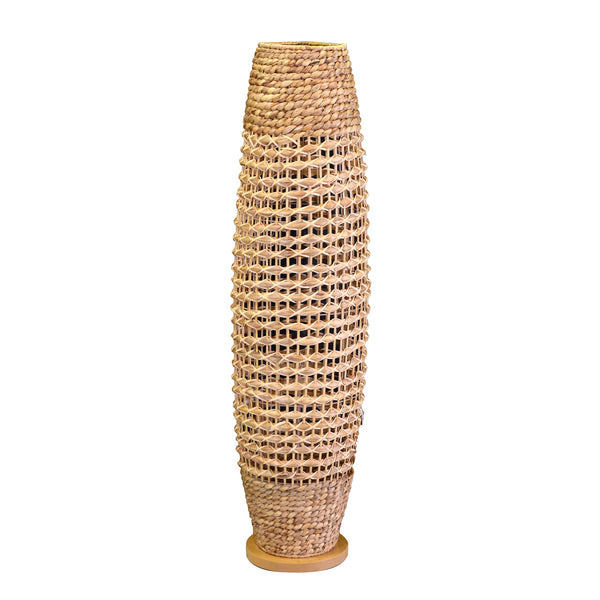 Lampada in rattan naturale da terra con attacco cm ø31xh119,5 prezzo