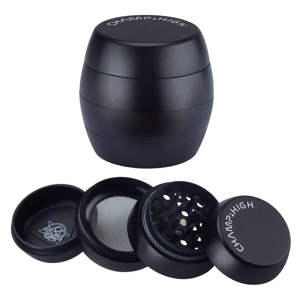 Grinder Ø40 mm 4 Livelli per Spezie Erbe e Tabacco Nero – acquista su  Giordano Shop