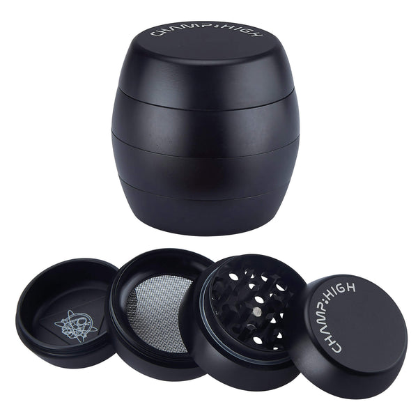 Grinder Ø40 mm 4 Livelli per Spezie Erbe e Tabacco Nero prezzo