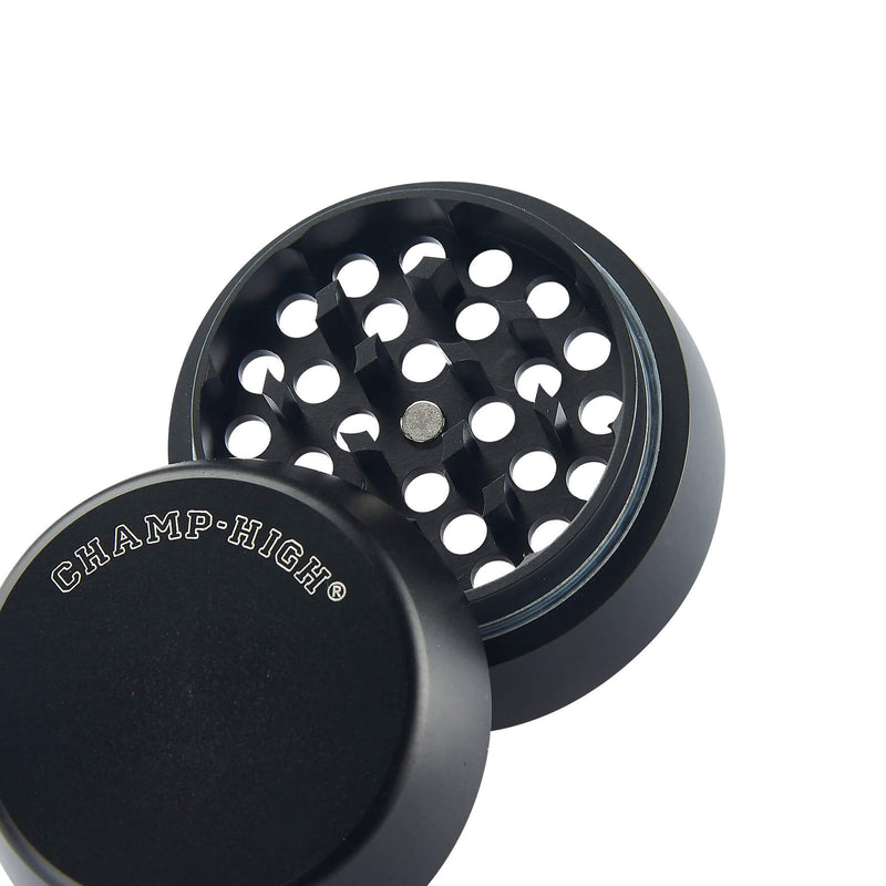 Grinder Ø40 mm 4 Livelli per Spezie Erbe e Tabacco Nero