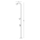 Doccia da Giardino con Rubinetto Belfer 42D1 Acciaio Inox-4