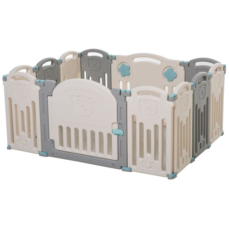 Box Recinto Attività per Bambini 108x133x58 cm Grigio e Bianco – acquista  su Giordano Shop