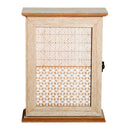 Scatola Porta Chiavi 20x6,5x26,5 cm  in Legno Decorato-1