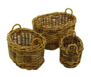 Cesta portalegna in rattan alaska ovale -1