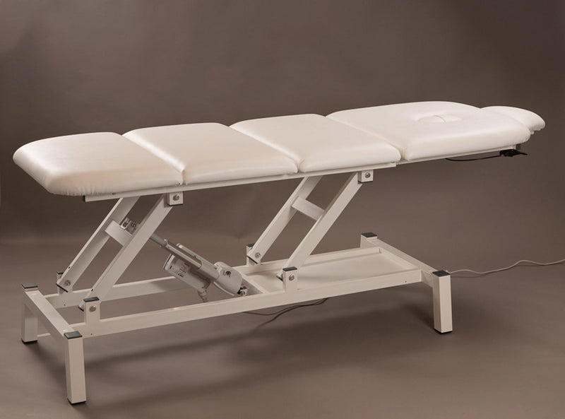 Lettino da Massaggio Fisioterapia Elettrico 4 Sezioni 190x65x55