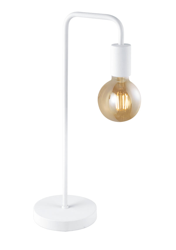 Lampada tavolo da Interno  E27 in Metallo Bianco Opaco sconto