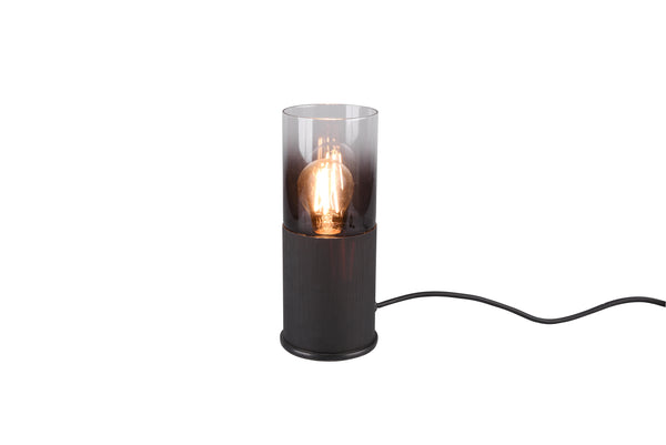 sconto Lampada tavolo da Interno  E27 in Metallo Nero Opaco