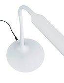 Lampada tavolo da Interno a LED in Plastica Bianco Opaco-4