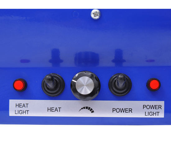 PawHut Soffiatore Phon per Animali Domestici 2400W Velocità e Temperatura  Regolabili, blu
