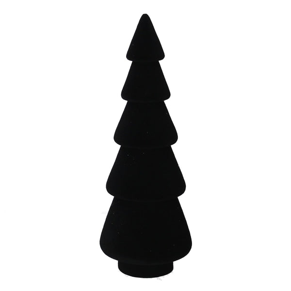 Albero legno e velluto nero cm Ø9xh25 prezzo