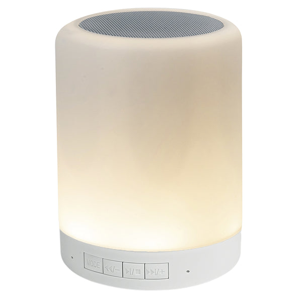 Lampada Touch Wireless con Speaker Cassa Integrata e Led Kooper  Bianca sconto