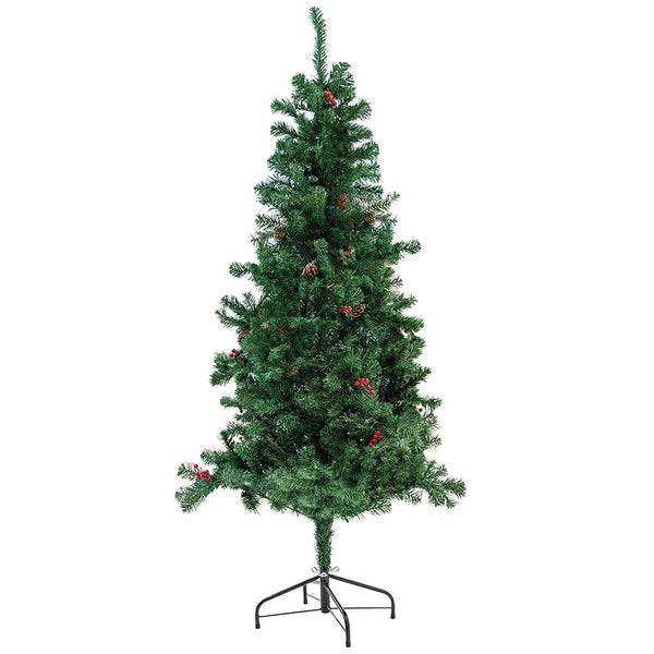 Albero di Natale Artificiale H150 cm 360 Rami Sestriere Verde prezzo