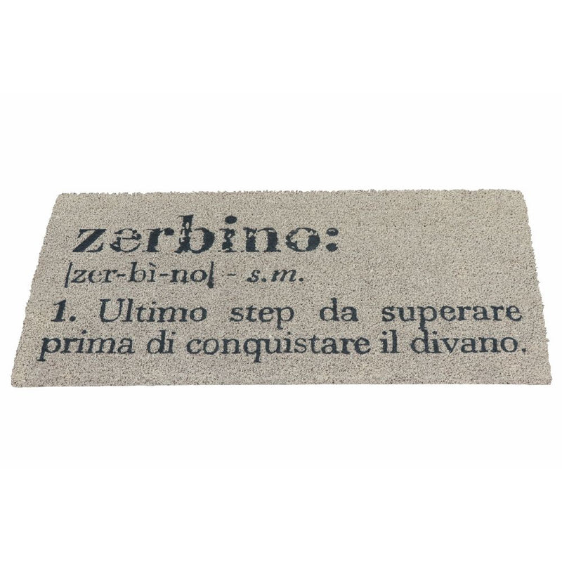 Zerbino Home is where wifi in cocco beige 40x70 cm