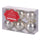 Set 6 Palle di Natale Ø6 cm in Plastica Oro