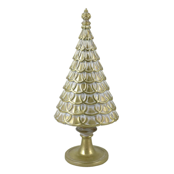 Albero resina oro cm 10x7xh23,5 prezzo