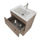 Mobile Bagno Sospeso 55 cm Lavabo e Specchio Bonussi Tucano Olmo-3