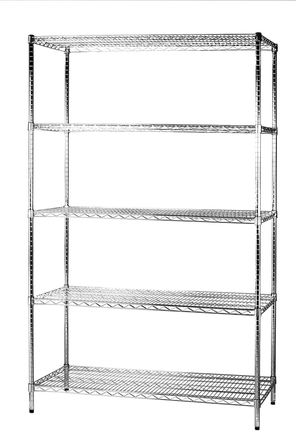 Scaffale 5 Ripiani 120x60x200 cm in Metallo Cromato Tosini – acquista su  Giordano Shop