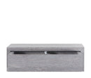 Mensola da Parete 1 Cassetto 45x13,4x23,7 cm in Fibra di Legno Lego Maxi Rovere Grigio New-5