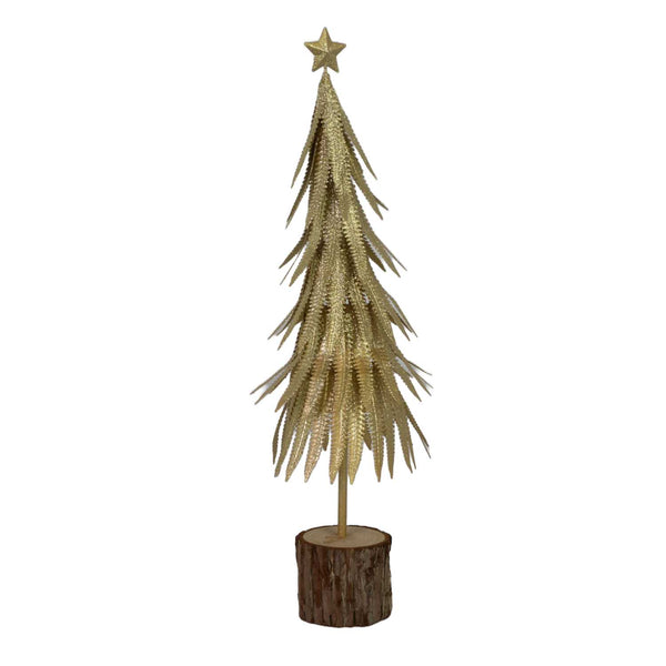 Albero metallo oro cm Ø13xh45 prezzo