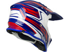 Casco Integrale per Moto Cross con Frontino CGM Freeway 601S Rosso -3