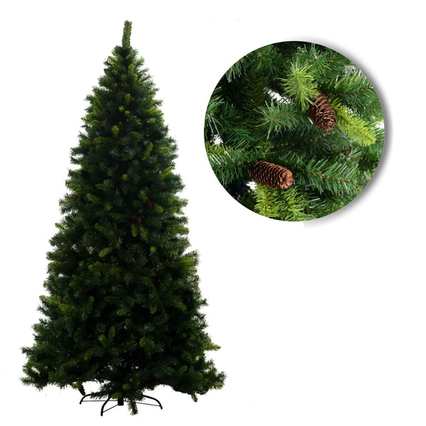 Albero di Natale Artificiale con pigne Adami Monte Sillara Verde Varie Misure online