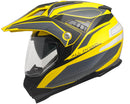 Casco Integrale per Moto Cross con Frontino CGM Forward 606G Giallo Opaco -2