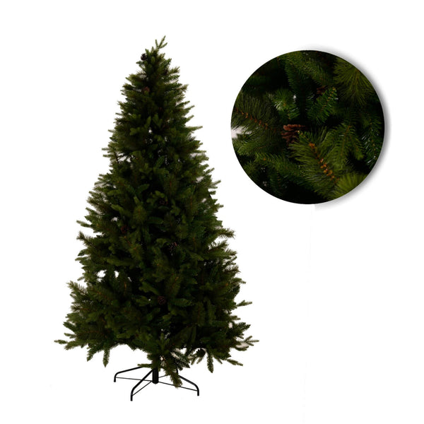 sconto Albero di Natale Artificiale Adami Marmolada Verde Varie Misure