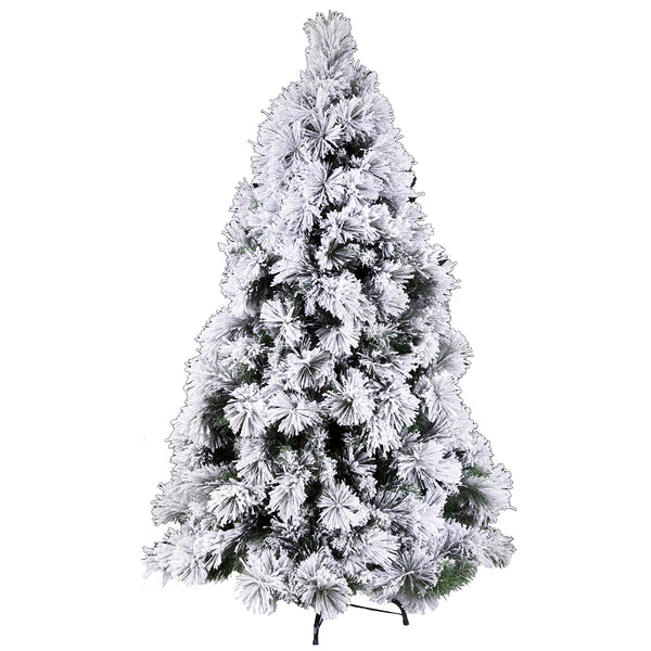 sconto Albero di Natale Artificiale Adami Monte Bianco Verde Innevato Varie Misure