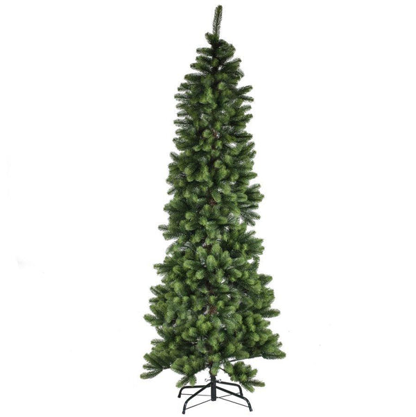 Albero di Natale Artificiale 210 cm 752 Rami Monte Amiata Slim Verde sconto