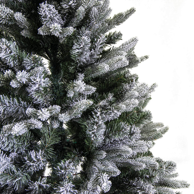 Albero di Natale Artificiale innevato monte Cristallo verde Varie Misure –  acquista su Giordano Shop