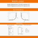 Box Doccia Semicircolare 2 Ante Scorrevoli in Cristallo Trasparente 6mm H195 Bonussi Lucy Varie Misure-6