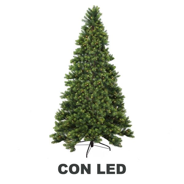 online Albero di Natale Artificiale con Led monte durando verde Varie Misure