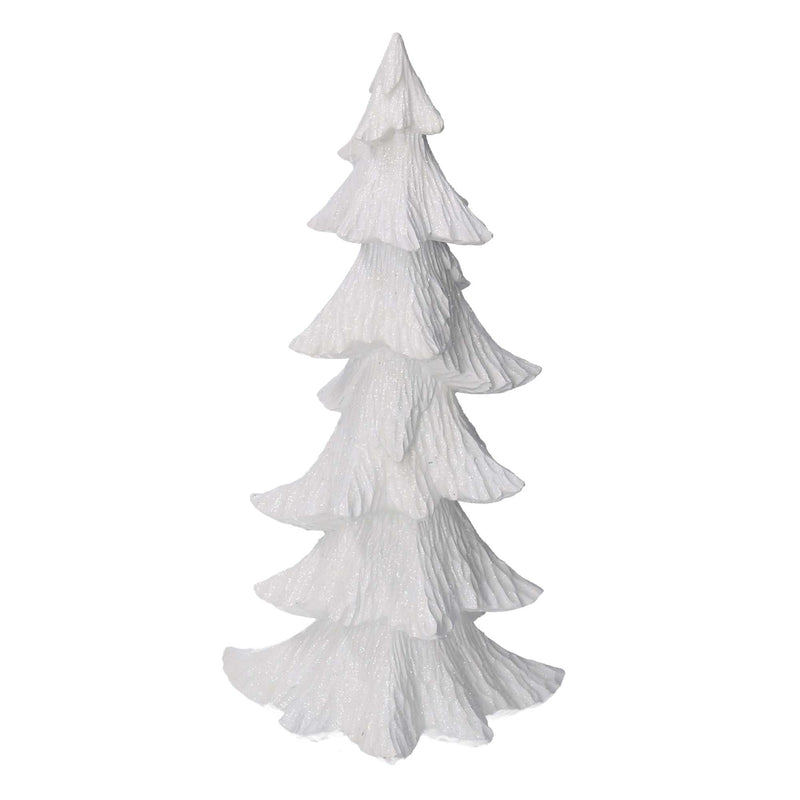 Albero resina bianco cm 18,5x14xh36-1