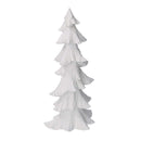 Albero resina bianco cm 18,5x14xh36-3