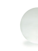 Sfera Luminosa da Giardino Ø78 cm in Resina 100W con Picchetto Sovil Bianco-3