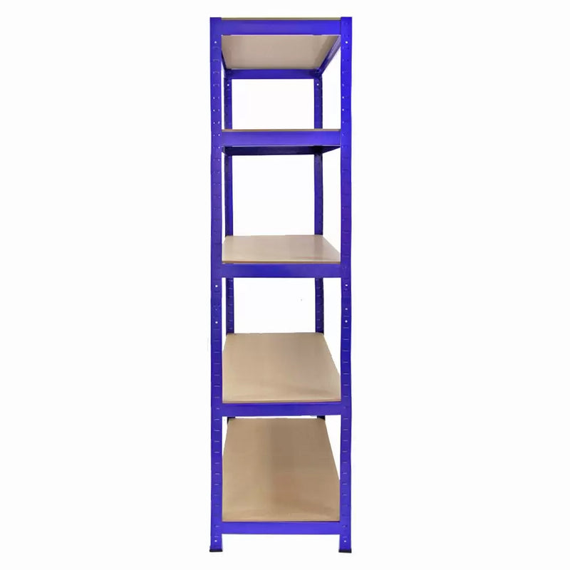 Set 4 Scaffali 5 Ripiani ad Incastro 90x50x180 cm e Martello Piani in MDF  Struttura in Acciaio Blu – acquista su Giordano Shop