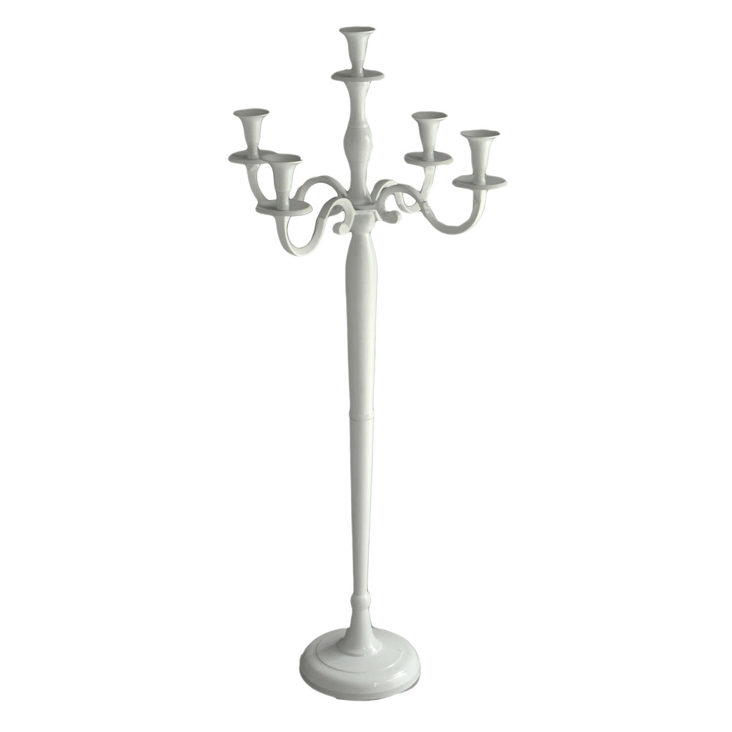 Portacandele candelabro in Metallo oro cm 26x14xh51 – acquista su Giordano  Shop