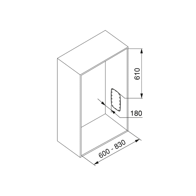 Appendiabiti per Armadio 60-83 cm Max 12Kg in Acciaio Emuca Cromato-5