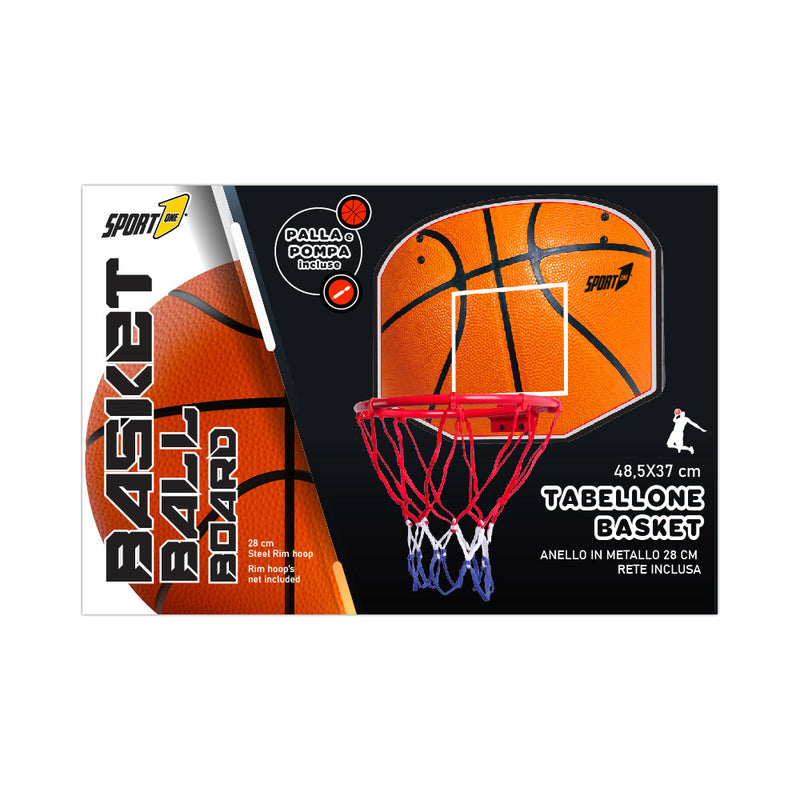 Canestro da Basket con Rete Ø46 cm in Metallo – acquista su Giordano Shop